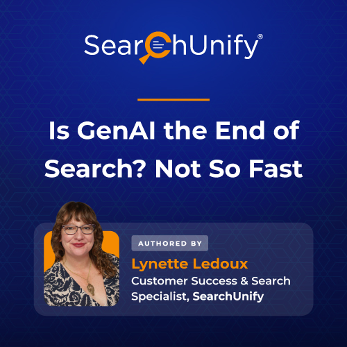 Is GenAI the End of Search? Not So Fast